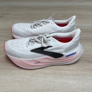 Brooks Glycerin Max women’s size 9 B colors: white, black, diva pink like new!